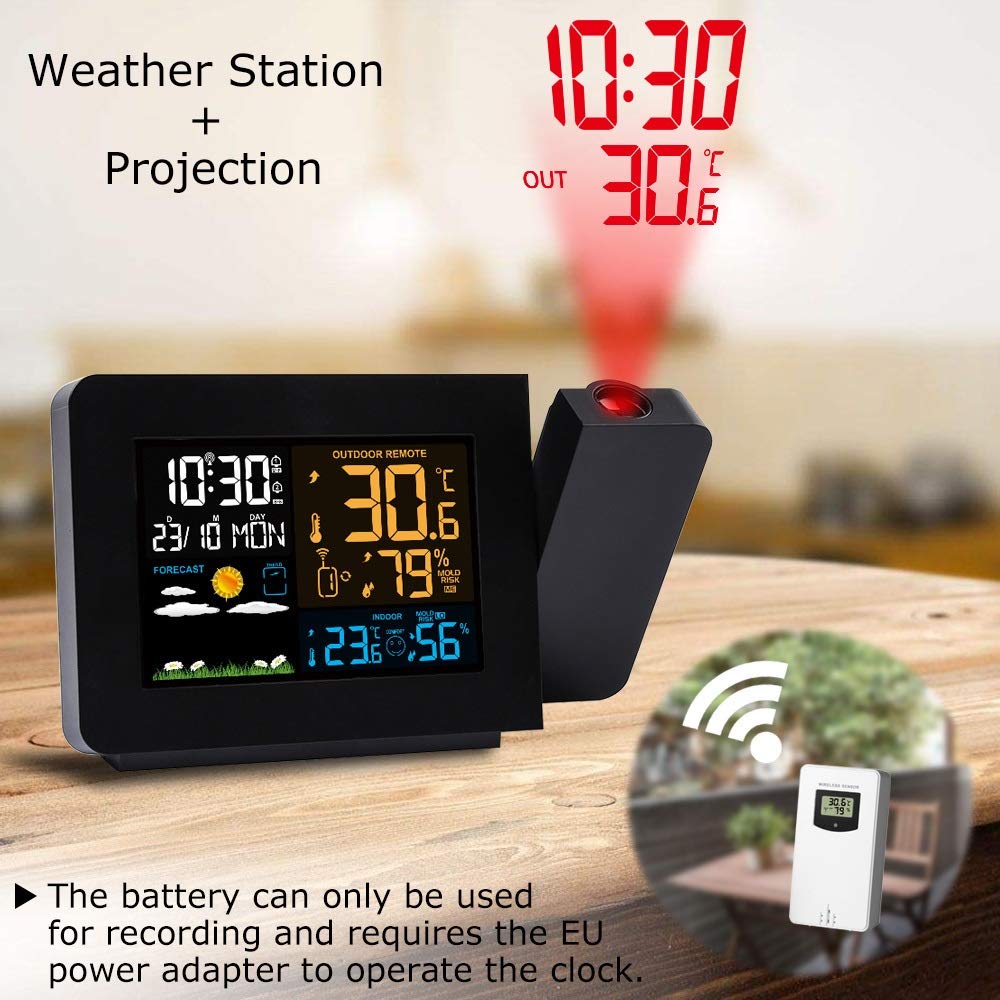 Projector Clock with Outside Temperature Not Working? Troubleshooting Tips
