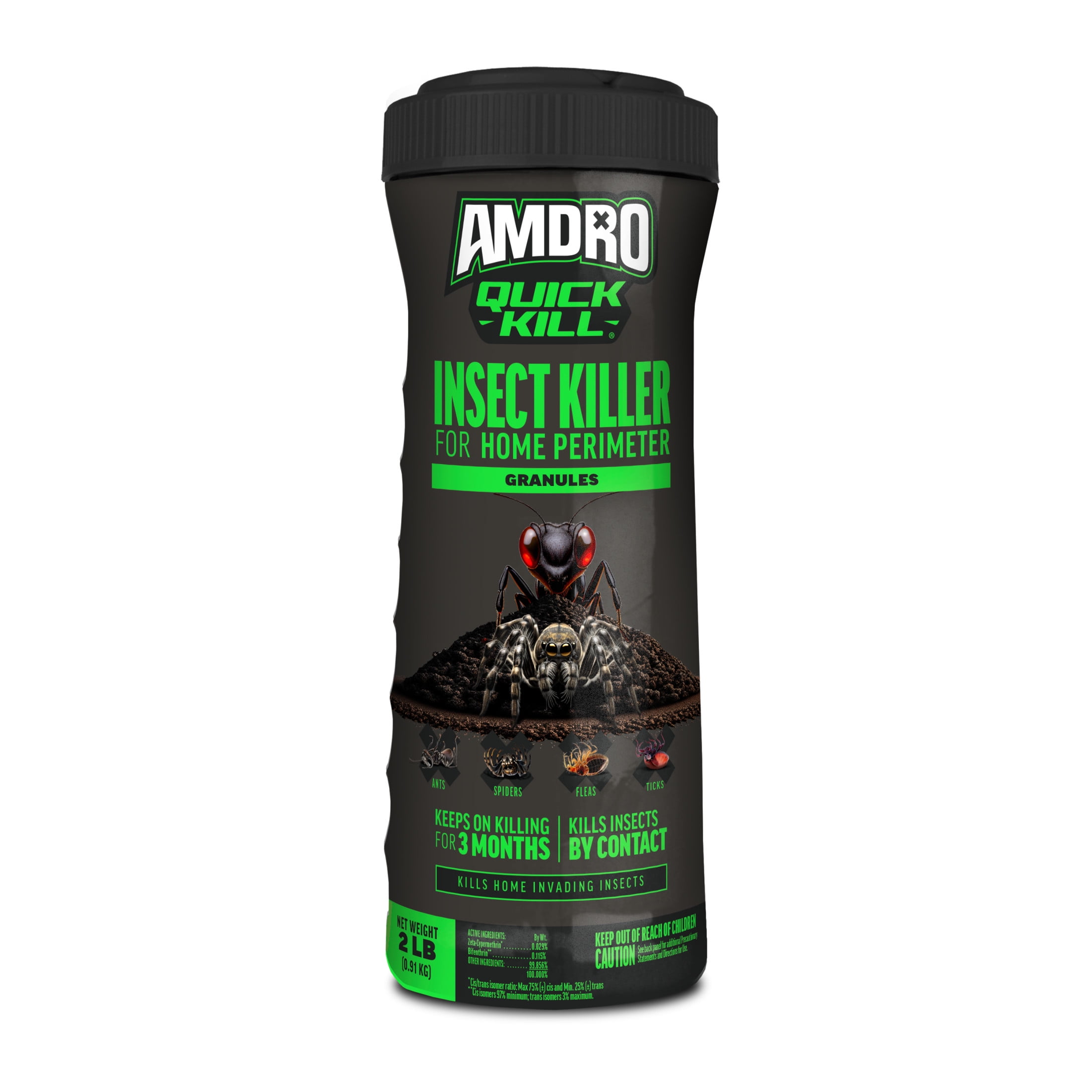 Need to Kill Bugs? Use 2 lbs per 1000sf Ambro Pesticide for Best Results.