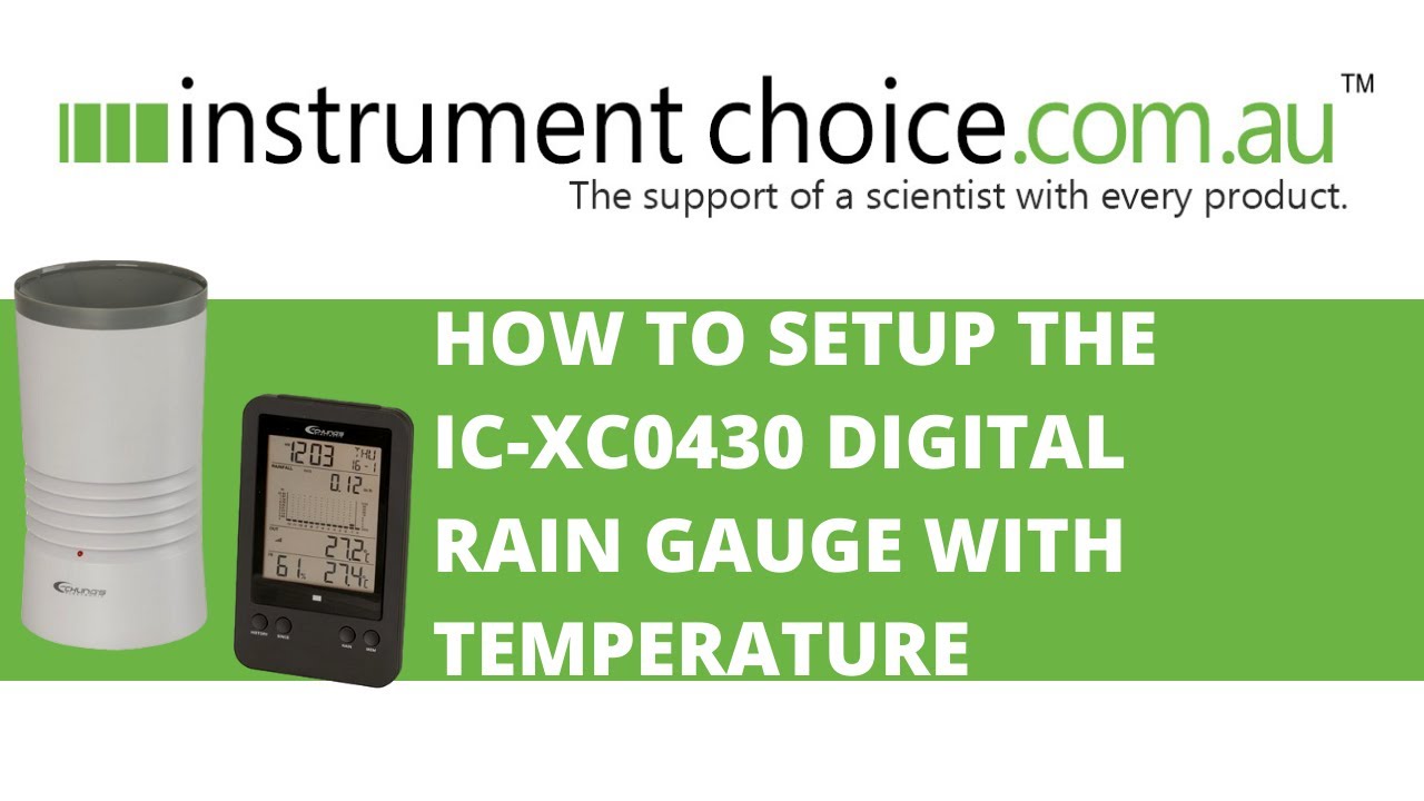 How to Choose a Digital Rain Gauge with Temperature?