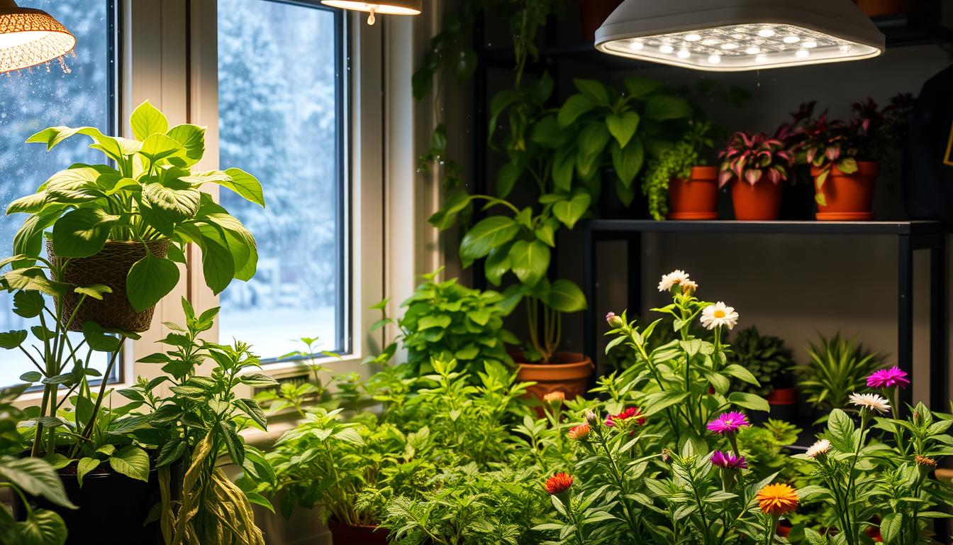 Best Good Plants to Grow Under Lights in Winter in Virginia