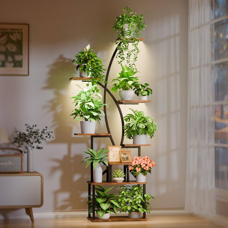 Lighted Plant Stands: The Perfect Way to Show Off Your Plants