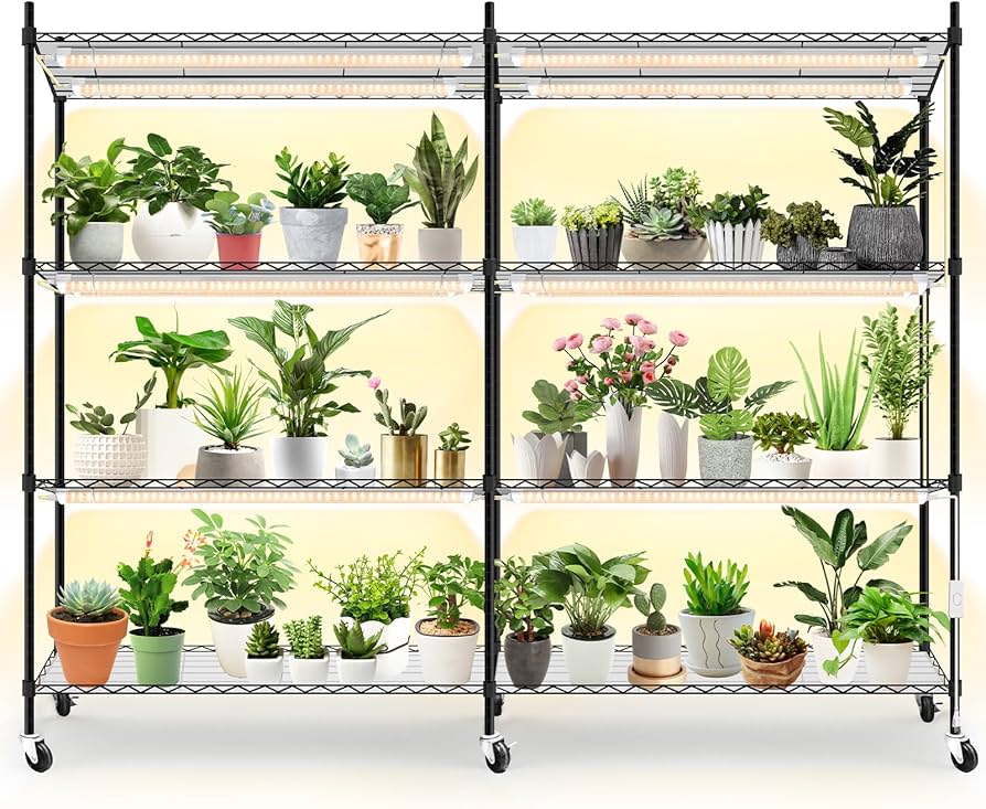 Best Plant Shelf Lighting Options for Your Indoor Garden