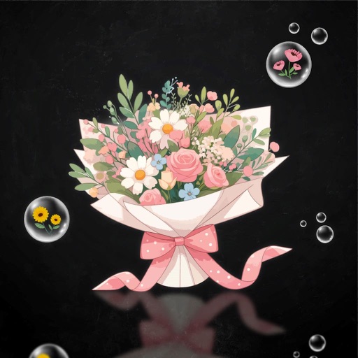 Flower Language Bloom Keyboard: Personalized Floral Letters & Bouquets
