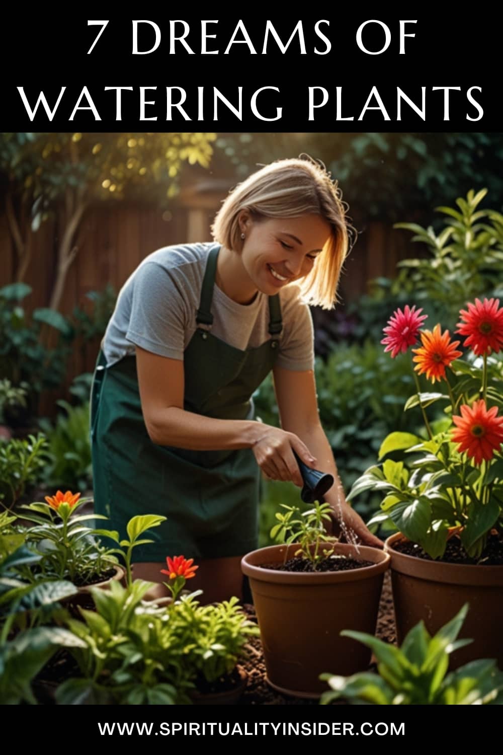 What does it mean to dream about watering plants? Find out the meaning now!