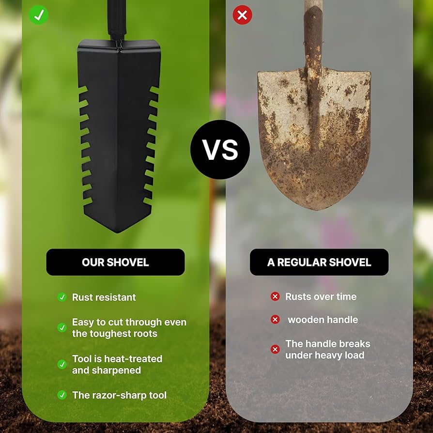 Tough Roots? This Shovel for Cutting Roots Makes it Easy!