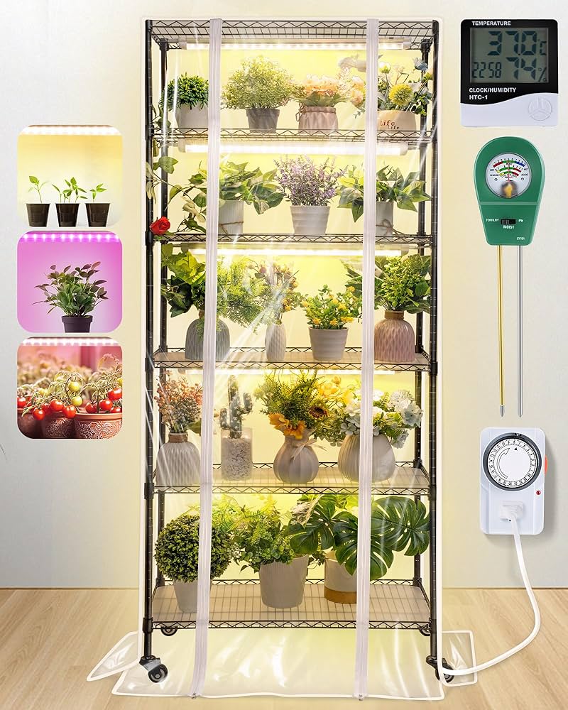 Top Picks: Best Grow Light Shelves for Seed Starting & Veggies