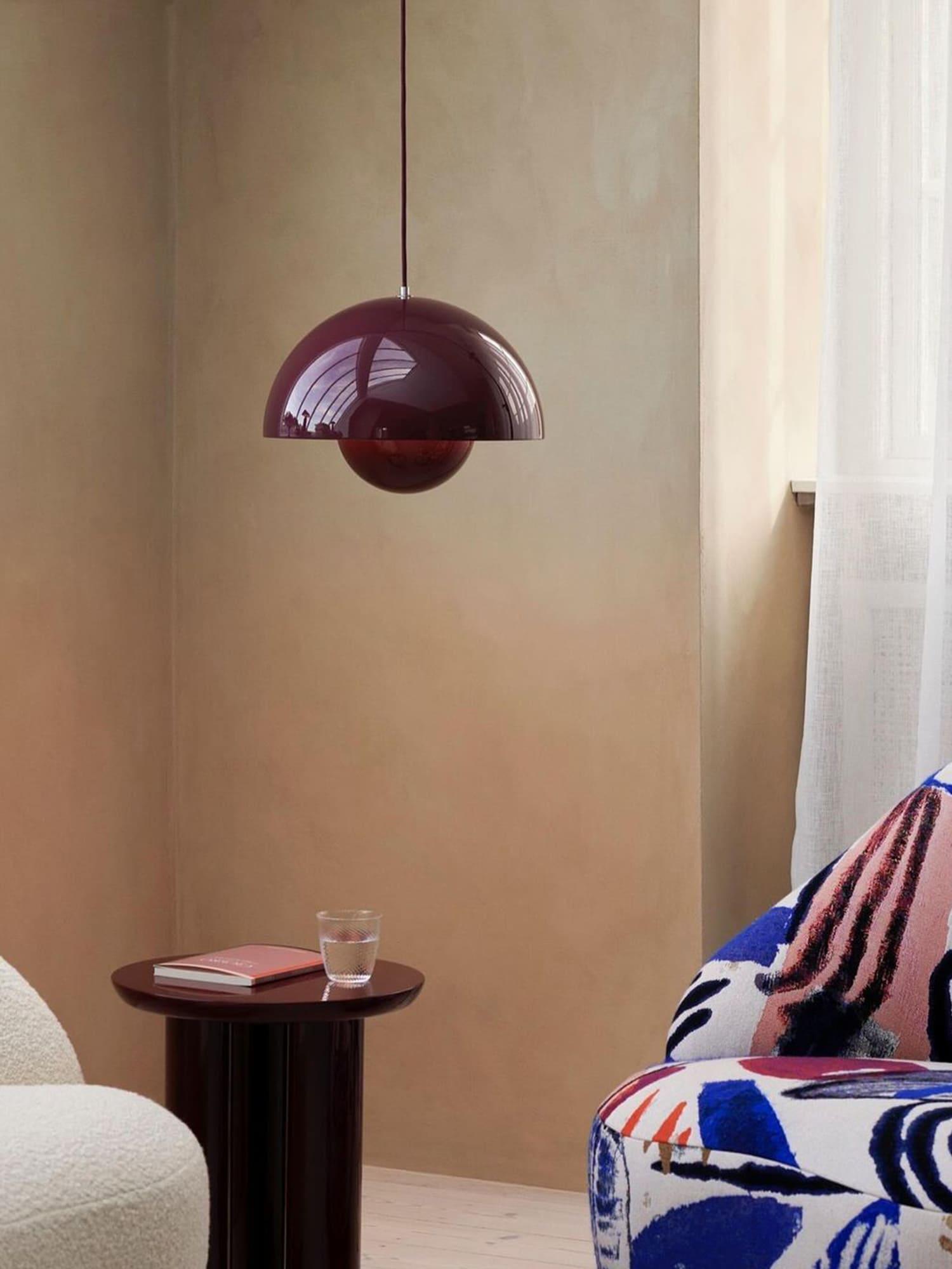 Flowerpot pendant lamp for your home! Simple tips to make your living room pop.