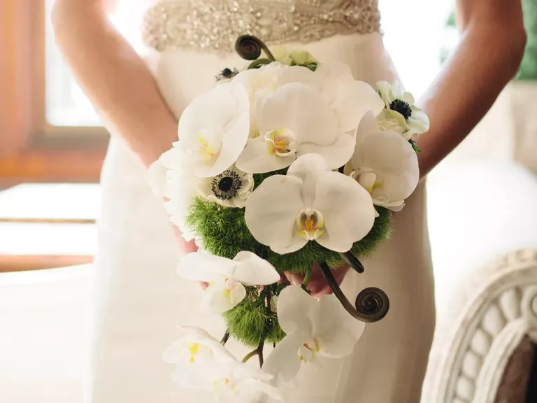 White orchids flowers for wedding: Discover ideas and inspiration for your big day here.