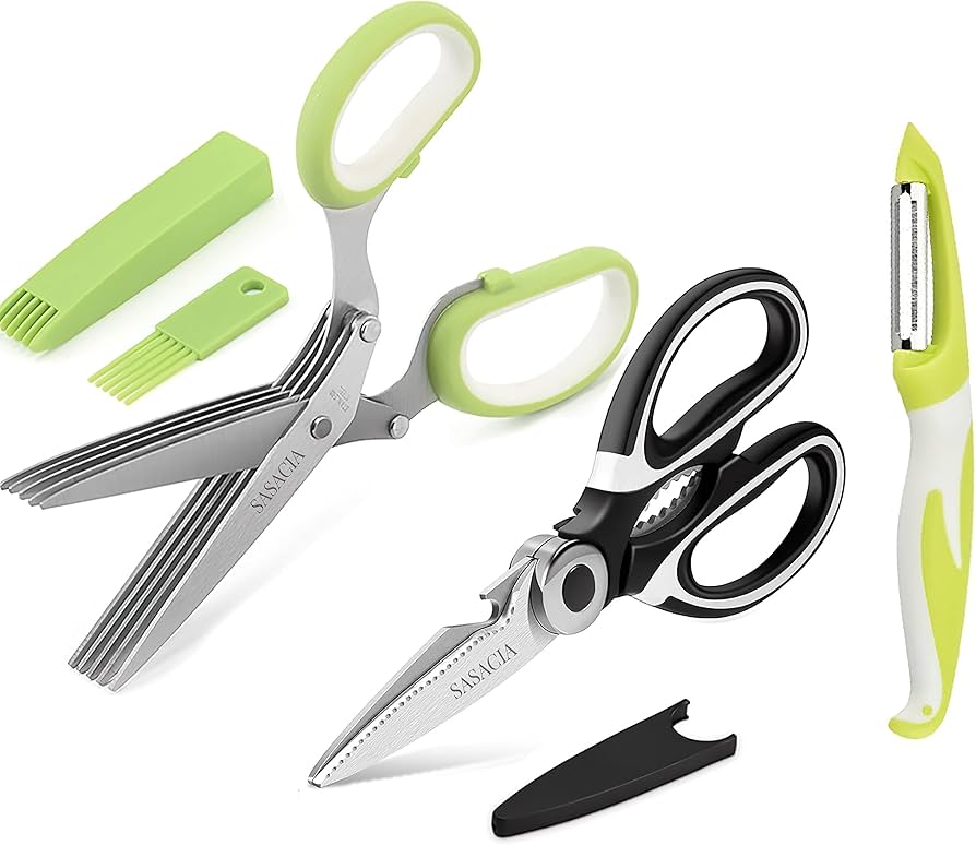 Five Blade Kitchen Scissors: The Ultimate Kitchen Gadget You Need Today