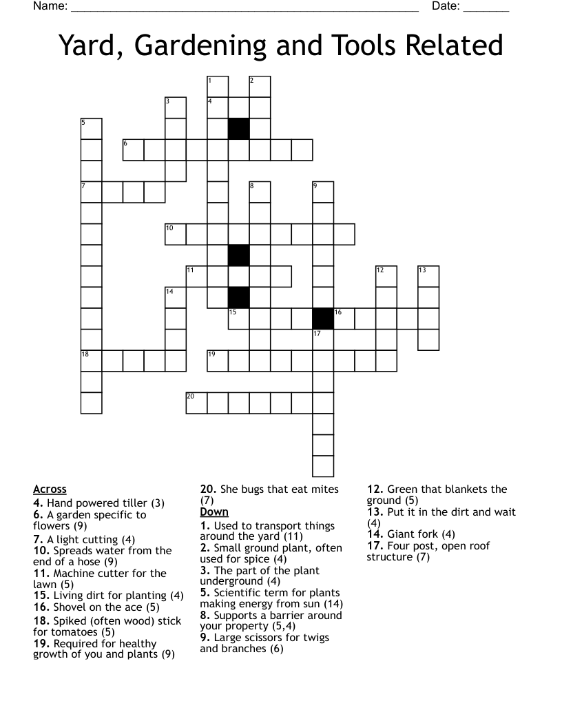 Tricky Gardening Tool NYT Crossword Clue? Find the Solution!