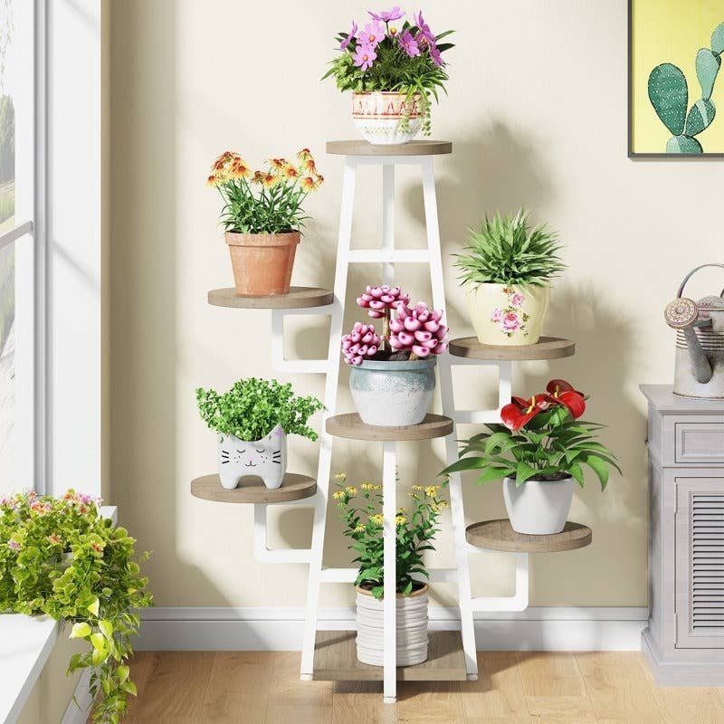 Plant Stand Round - Ideas & Inspiration for Green Living!
