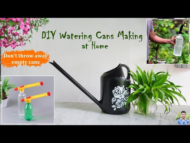 Using a 13l watering can: Make watering your plants simple