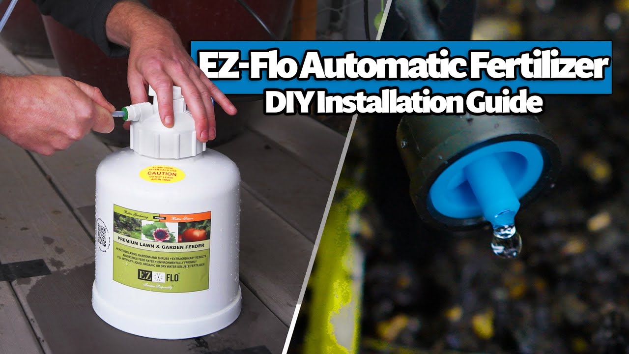 ez flow fertilizer injector: Make fertilizing a breeze!