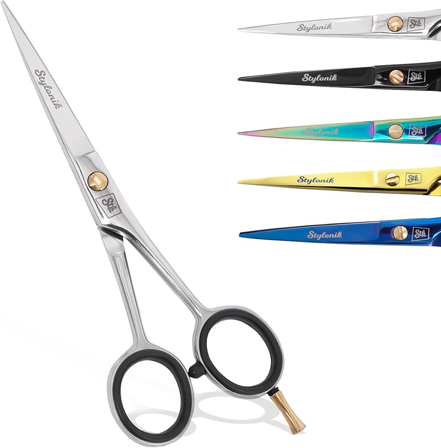 Engraved Scissors Salon: Get Unique Style & Precision Cuts!