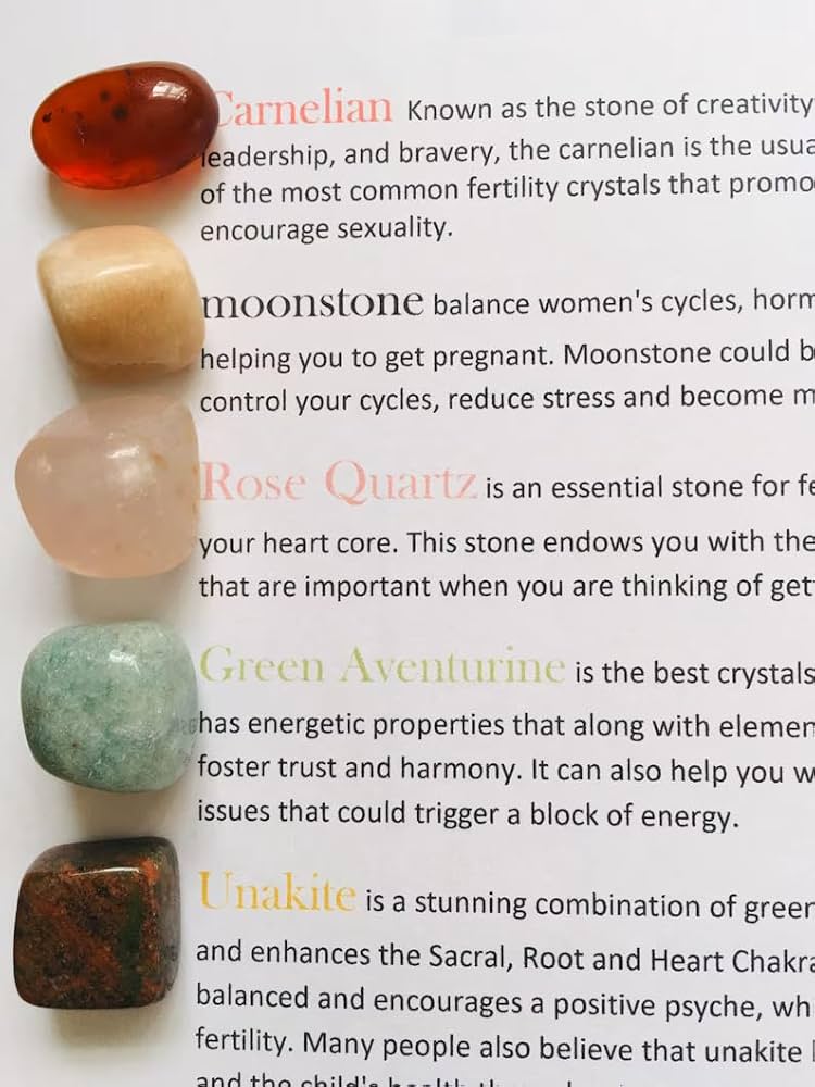 Which fertility crystals actually work? Discover the top stones believed to help conception.
