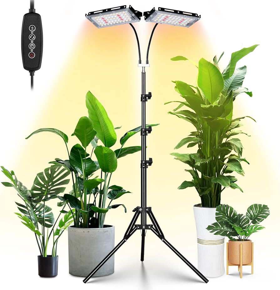 Plant Grow Light with Stand: Grow Healthy Plants All Year!