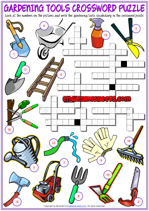 Need a free printable gardening tool crossword? Get our downloadable puzzle for a relaxing afternoon activity.