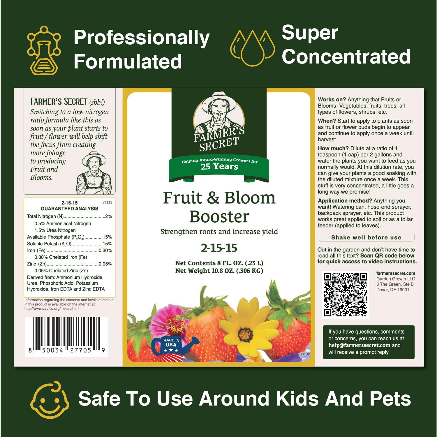 Fruit and Flower Fertilizer Guide: Get Blooms All Season!
