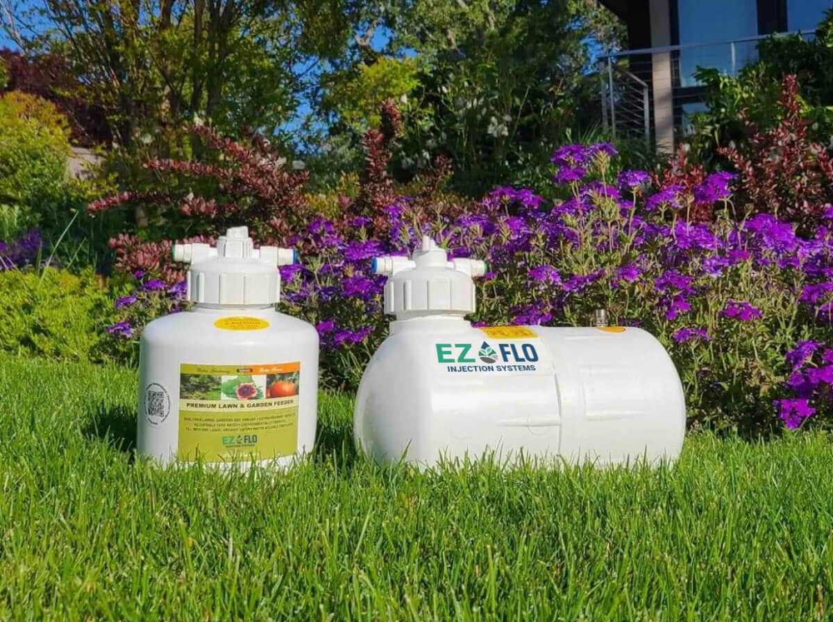 Get a much greener garden using an ez flow fertilizer injector: See amazing results really fast this season.