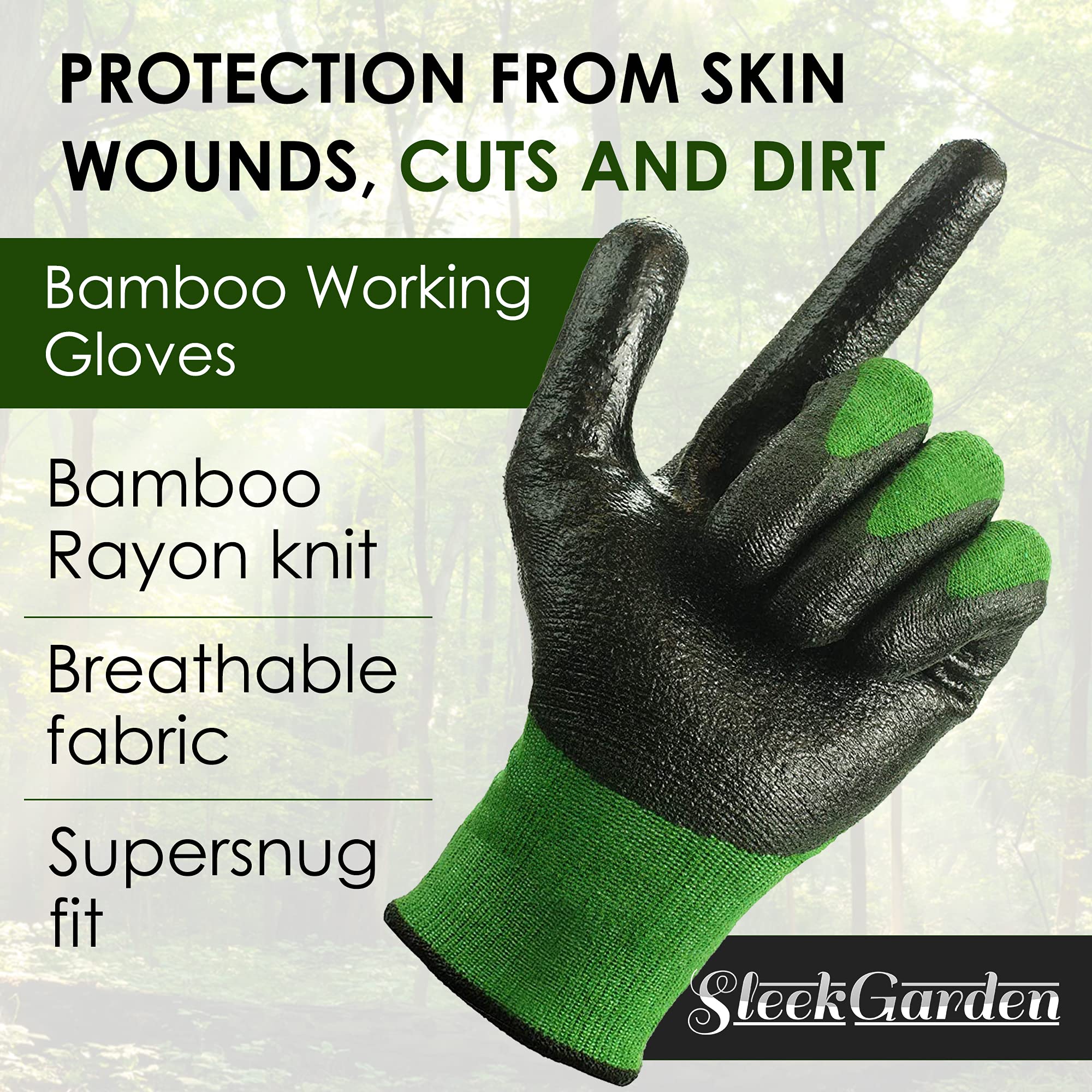 Why choose bamboo gardener gloves? Discover their soft feel and breathable comfort.