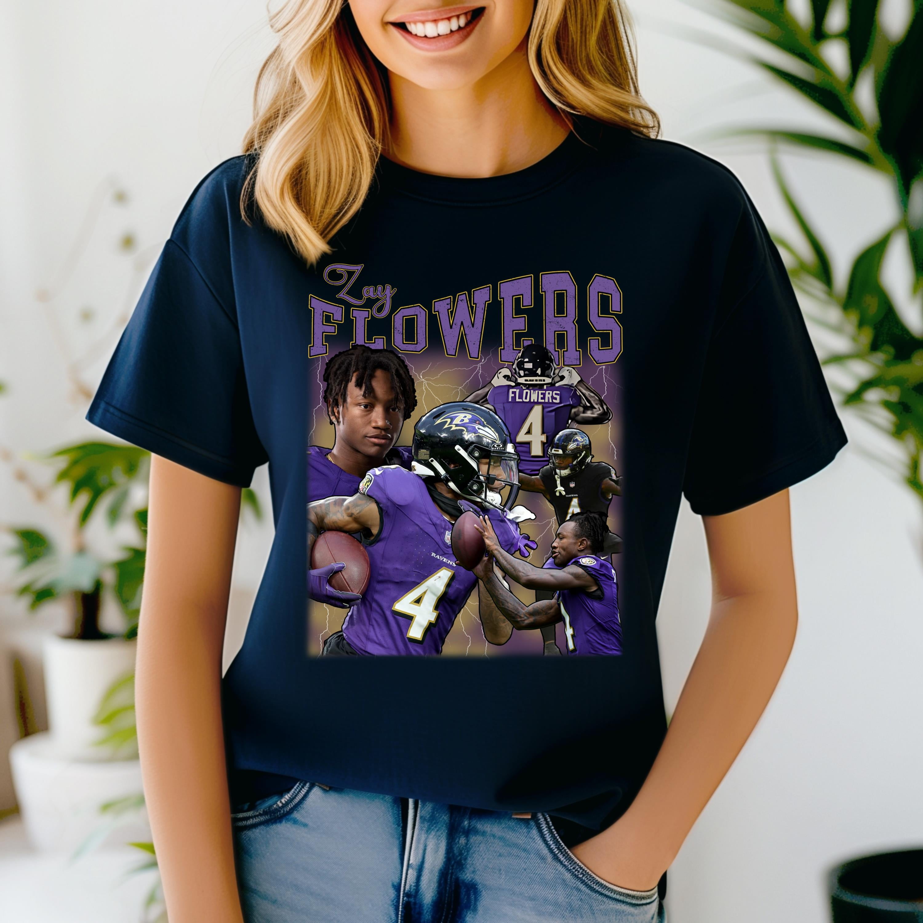 Looking for the perfect Zay Flowers shirt? Discover the top styles and designs for true fans!