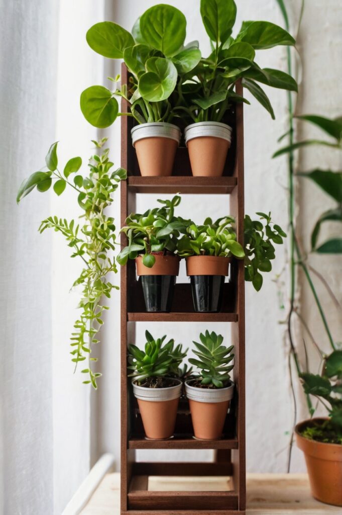 Why should I get a nest plant stand? It tidies your plants and adds a chic touch!