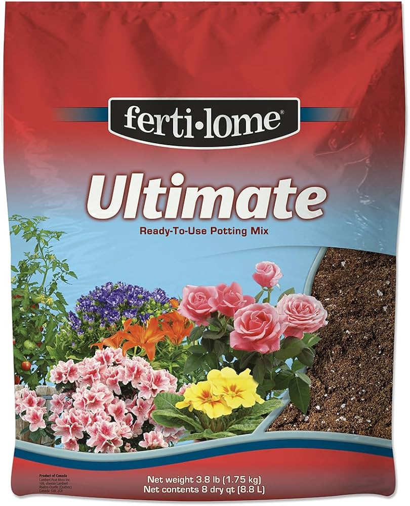 What makes fertilome ultimate potting soil special? Understand its ingredients for better drainage and plant feeding.