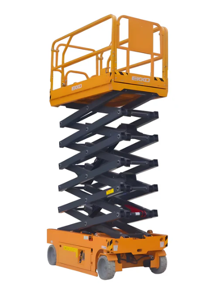 Using a scissor lift on an incline? Know the scissor lift maximum slope and grade to prevent accidents.