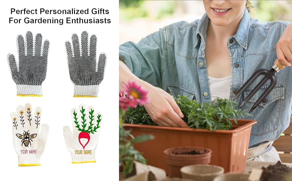 Where to find cool personalised gardening gloves? Check out these top choices for every gardener.