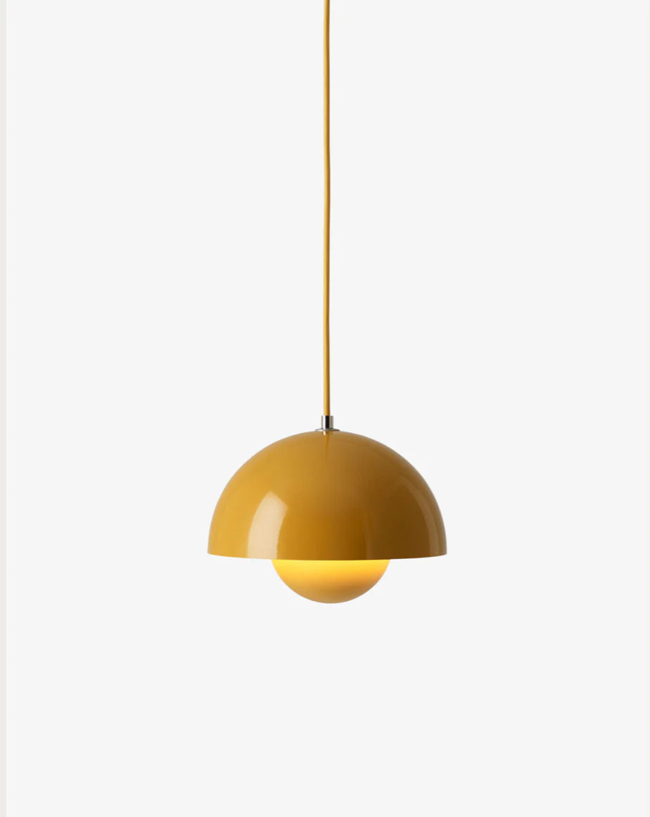 What is the Flowerpot Verner Panton lamp? Discover its unique style and design history.