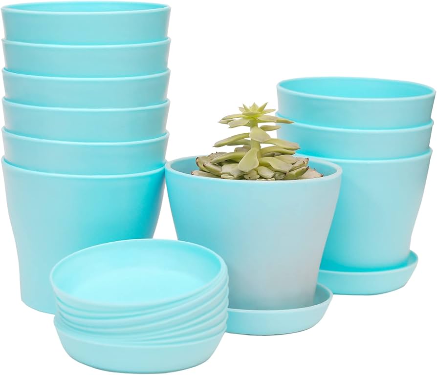 Need a new flowerpot light blue today? (Find out how to select a durable and cute one!)