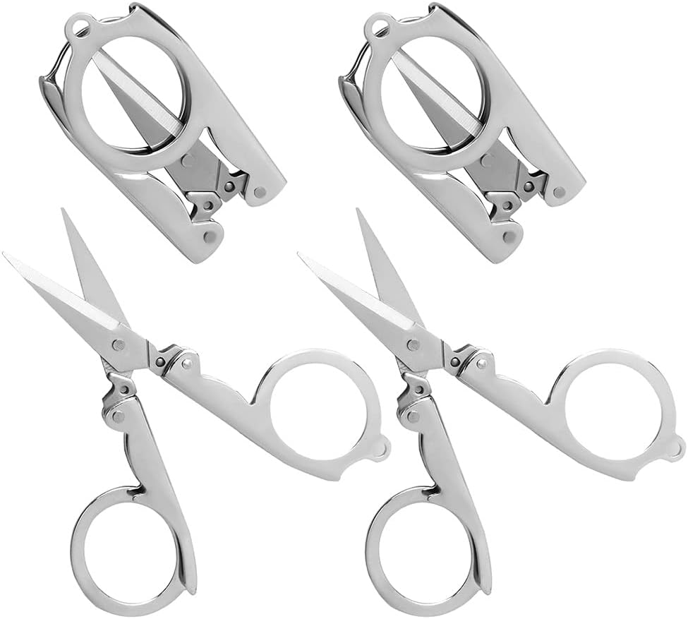 Why are folding scissors extremely useful for crafting and sewing? (Discover their benefits for portable projects).