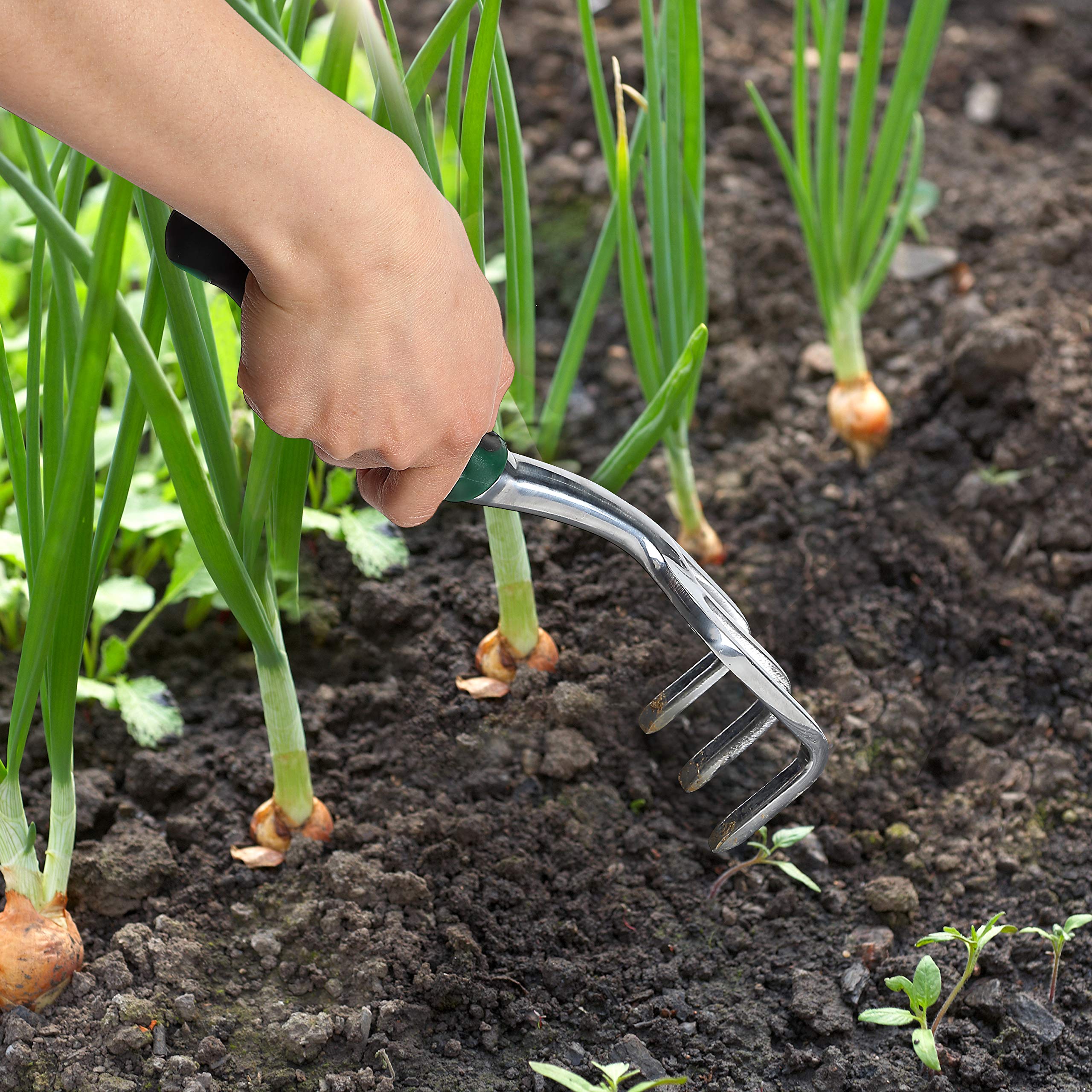 Need a good gardening tool with 3 prongs? This hand cultivator will help your plants grow much stronger.