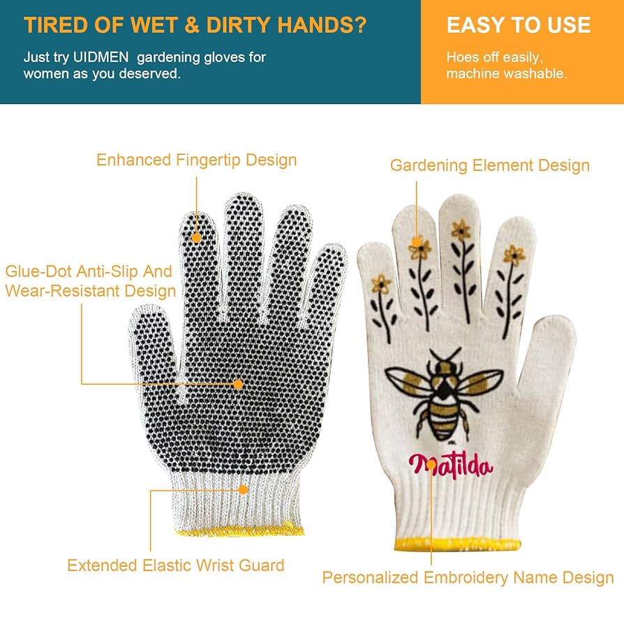 Best Monogrammed Gardening Gloves Brands: Compare Top Quality Options!
