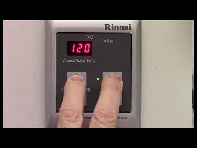 How to Set Rinnai Tankless Water Heater Temperature Easy Guide Inside