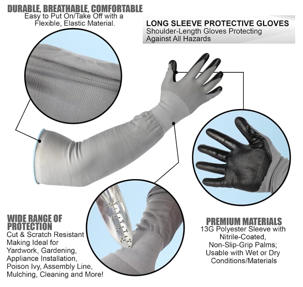 Benefits of Gardening Gloves with Long Sleeves Explained